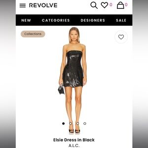 Elsie Dress in Black size 4